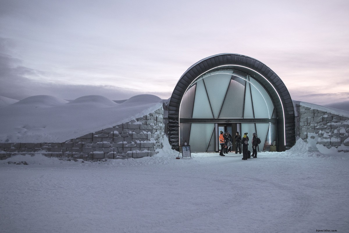 Musées dans des sacs à dos et hôtels sculptés dans la glace :la Laponie suédoise est une puissance de design 