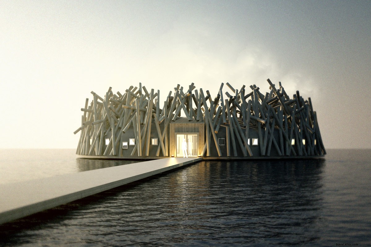 Museus em mochilas e hotéis esculpidos no gelo:a Lapônia sueca é uma potência do design 