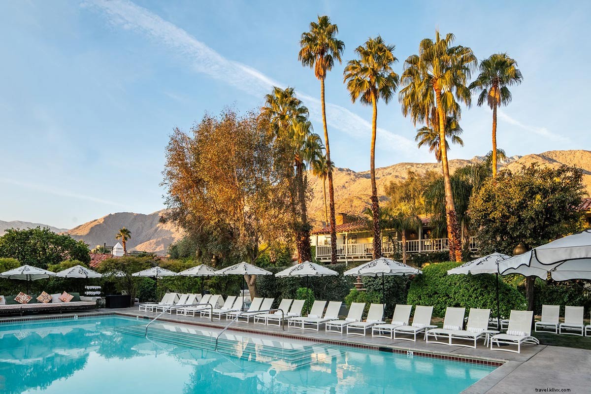 Um pacífico Shangri-la no coração de Palm Springs 