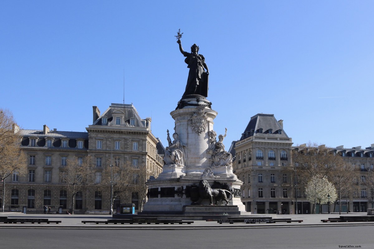 Unis à Paris :une journée dans la vie du Covid-19 