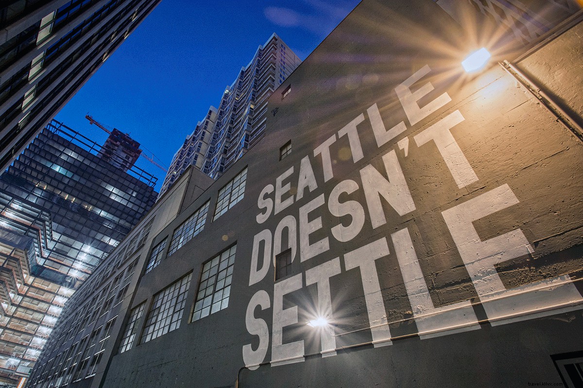 Warhol y Nirvana al máximo en el centro de Seattle 