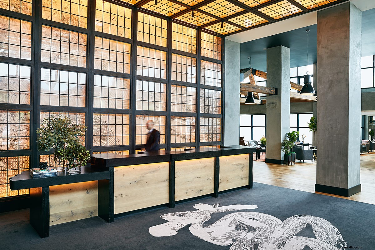 Um hotel boutique em São Francisco que não vai quebrar o banco, Com um toque japonês legal 