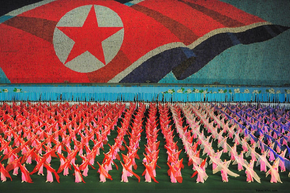 Le voir pour le croire :les jeux de masse époustouflants de la Corée du Nord 