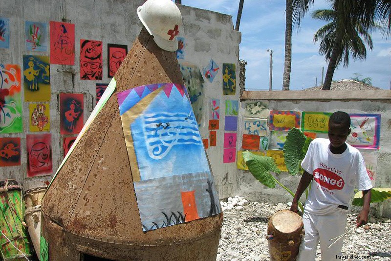 ハイチで芸術を切り開く 