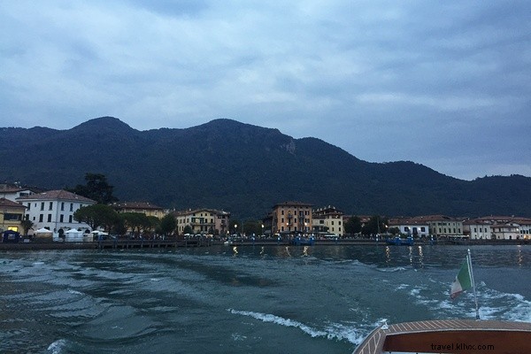 イタリアの五大湖での長い週末 