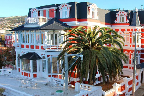 O Guia Hoteleiro de Arte e Alimentação em Valparaíso, Chile 