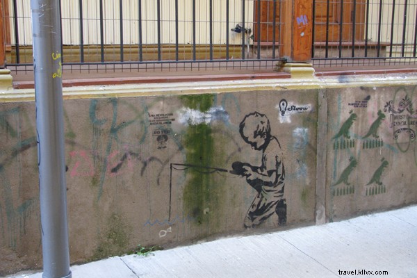 地元のこだわり：チリのストリートアート 