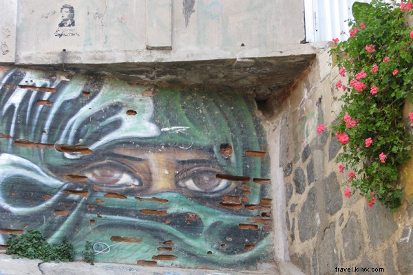 地元のこだわり：チリのストリートアート 