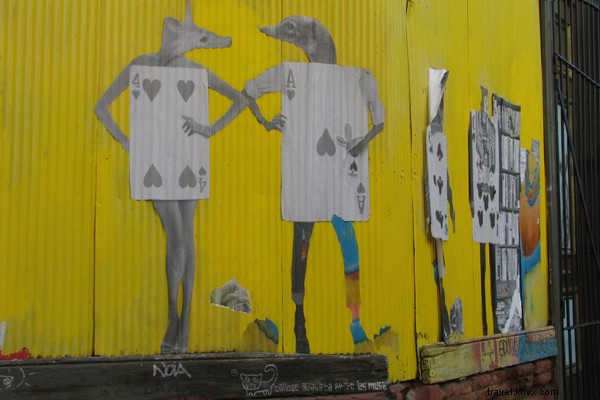 Obsesiones locales:arte callejero chileno 