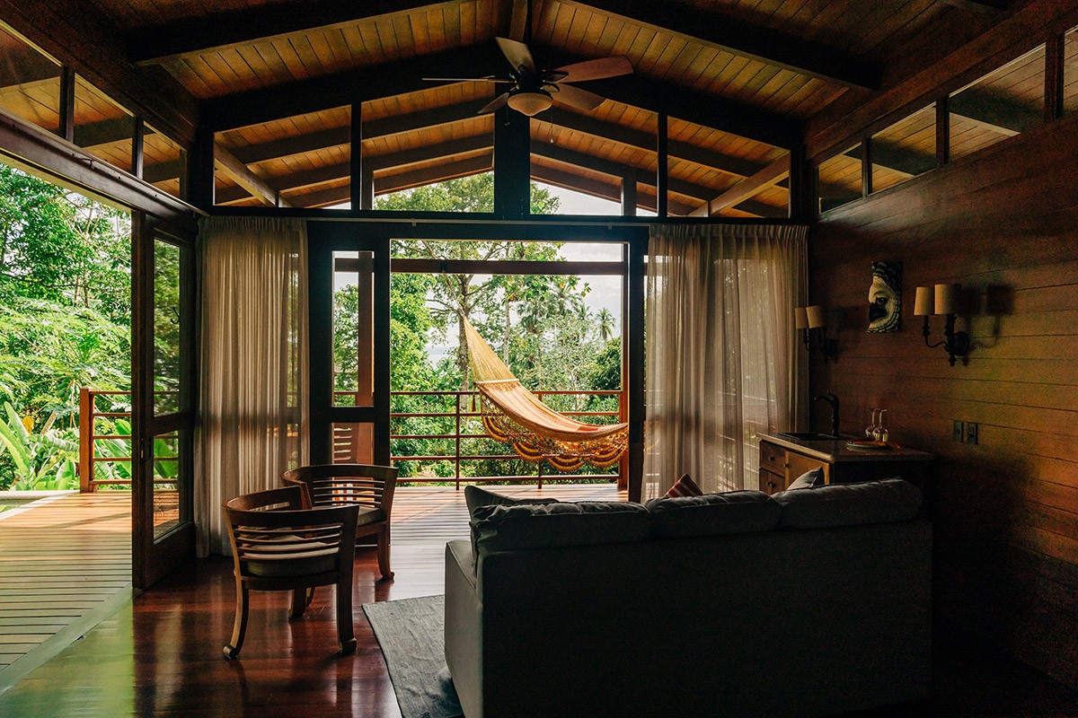 Dans cet Eco Lodge hors réseau, Vous avez la forêt tropicale du Costa Rica pour vous tout seul 