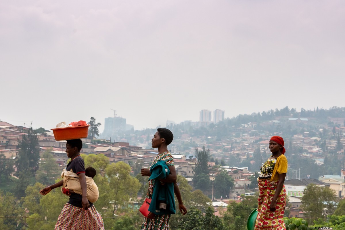 Ruanda no meio - de um boom 