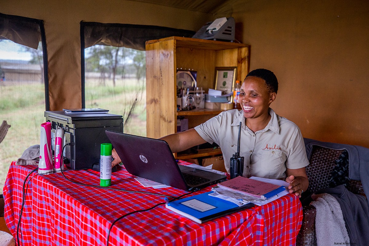 Conheça o anjo, o Head of Africa’s Only Safari Lodge é administrado inteiramente por mulheres 