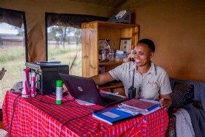 Conoce a Angel, la directora del único Safari Lodge de África dirigido íntegramente por mujeres 
