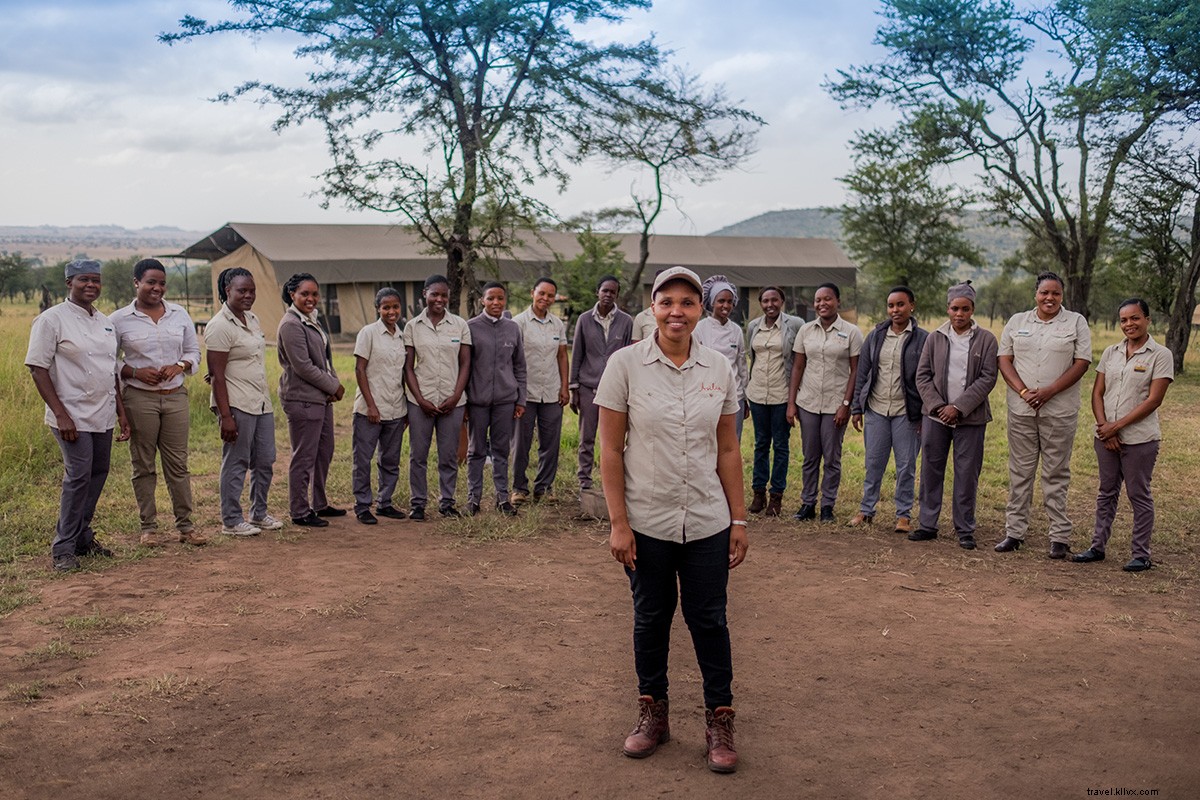 Rencontrez Ange, le chef du seul Safari Lodge d Afrique entièrement géré par des femmes 
