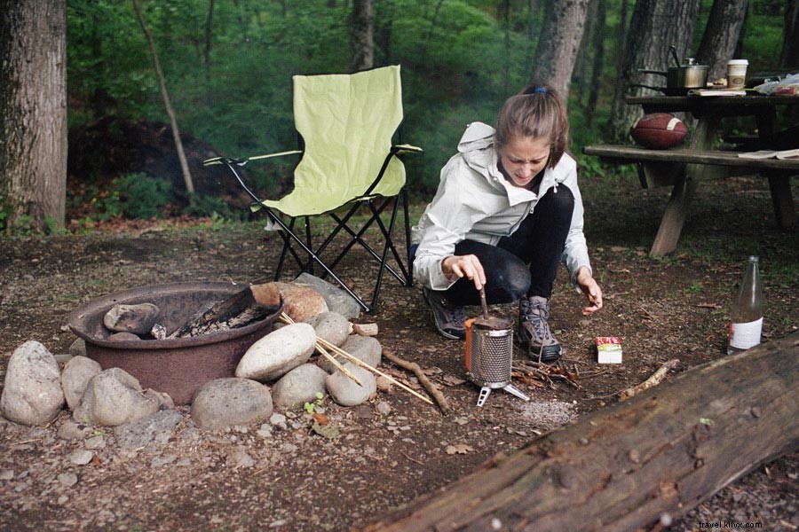Rough and Off-the-Grid:Onde acampar perto de Nova York 