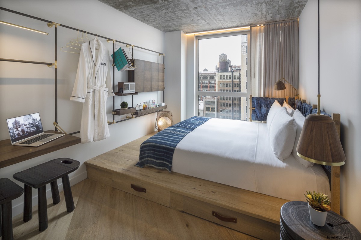 Dans le quartier Ritzy NoMad de Manhattan, un hôtel Uber-Cool tout droit sorti de Brooklyn 