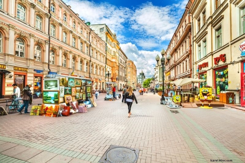70 choses amusantes et insolites à faire à Moscou 