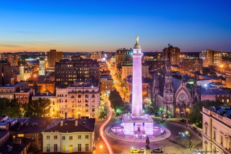 60 Hal Menyenangkan yang Dapat Dilakukan di Baltimore, Maryland 