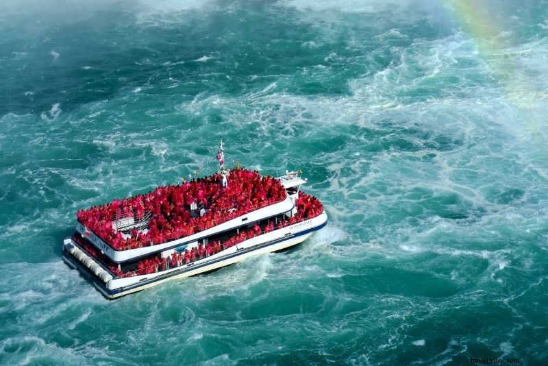 14 mejores recorridos en barco por las cataratas del Niágara 