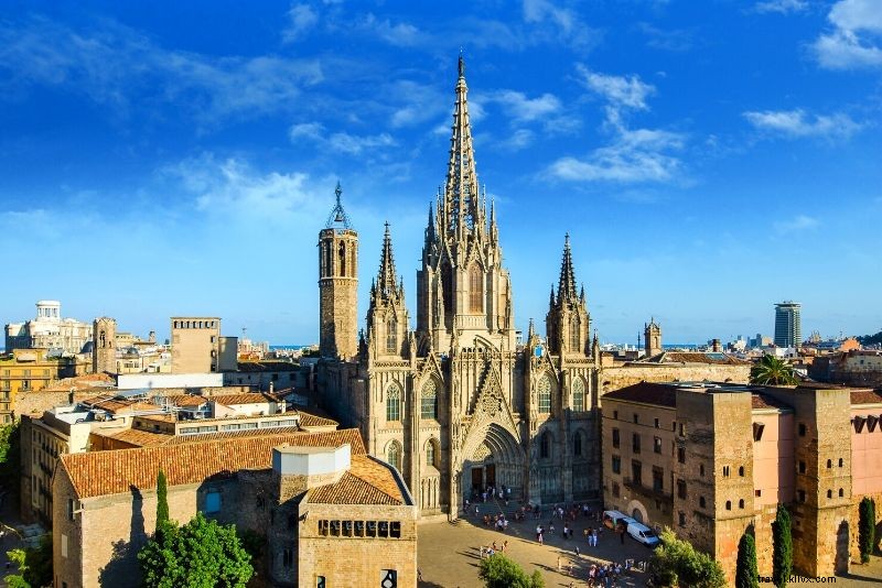 バルセロナの25の最高の無料ウォーキングツアー 