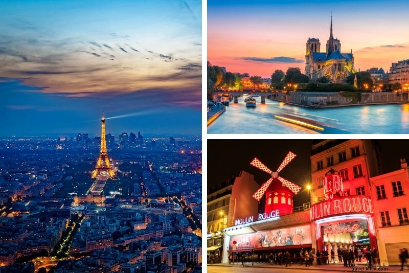 Los 17 mejores tours nocturnos de París:¿cuál elegir? 