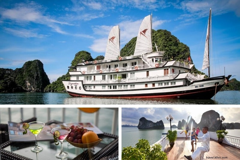 22 meilleures croisières de luxe dans la baie d Halong - Laquelle choisir ? 