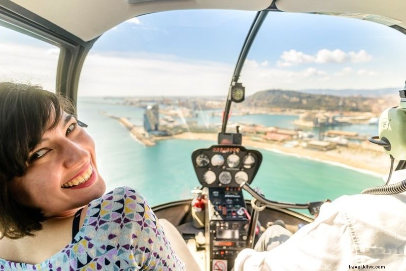 Passeios de helicóptero em Barcelona - Qual é o melhor? 