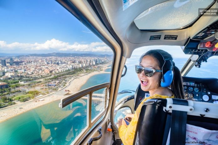 Paseos en helicóptero en Barcelona:¿cuál es el mejor? 