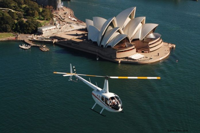 Passeios de helicóptero em Sydney - qual é o melhor? 
