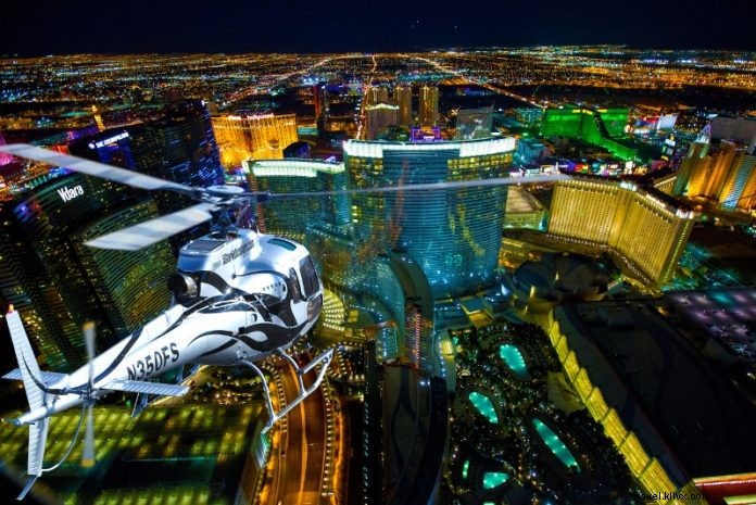 Compara los mejores recorridos en helicóptero en Las Vegas 
