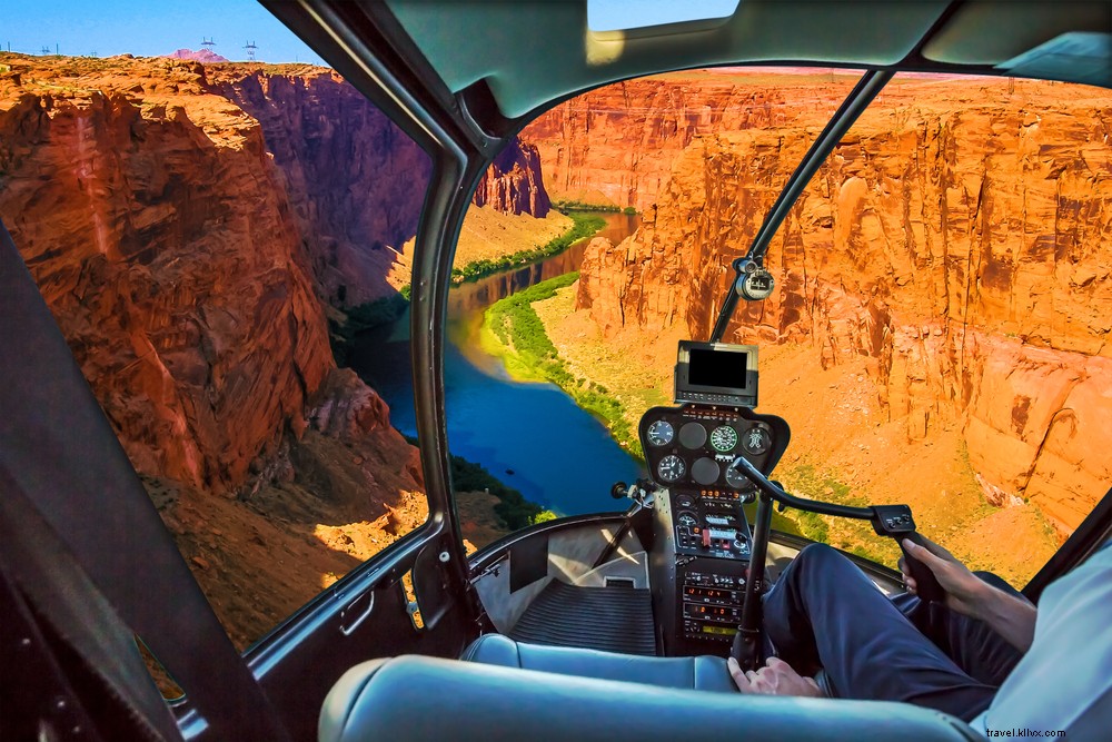 Compare os passeios de helicóptero do Grand Canyon - qual é o melhor? 