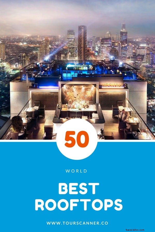 50 meilleurs bars sur les toits du monde 
