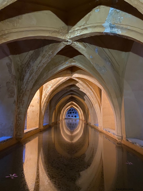 Reflexiones en el palacio del Alcázar de Granda 