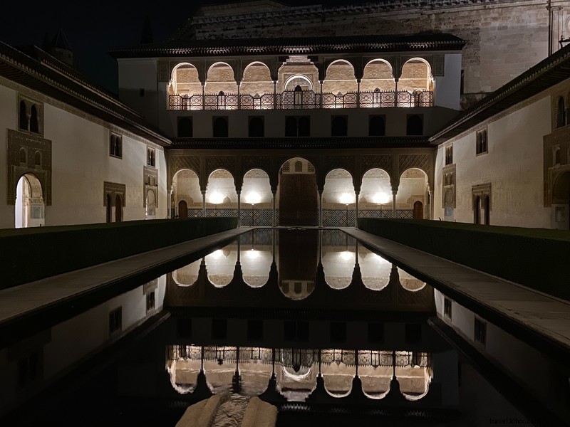Reflexiones en el Palacio Nazarí 