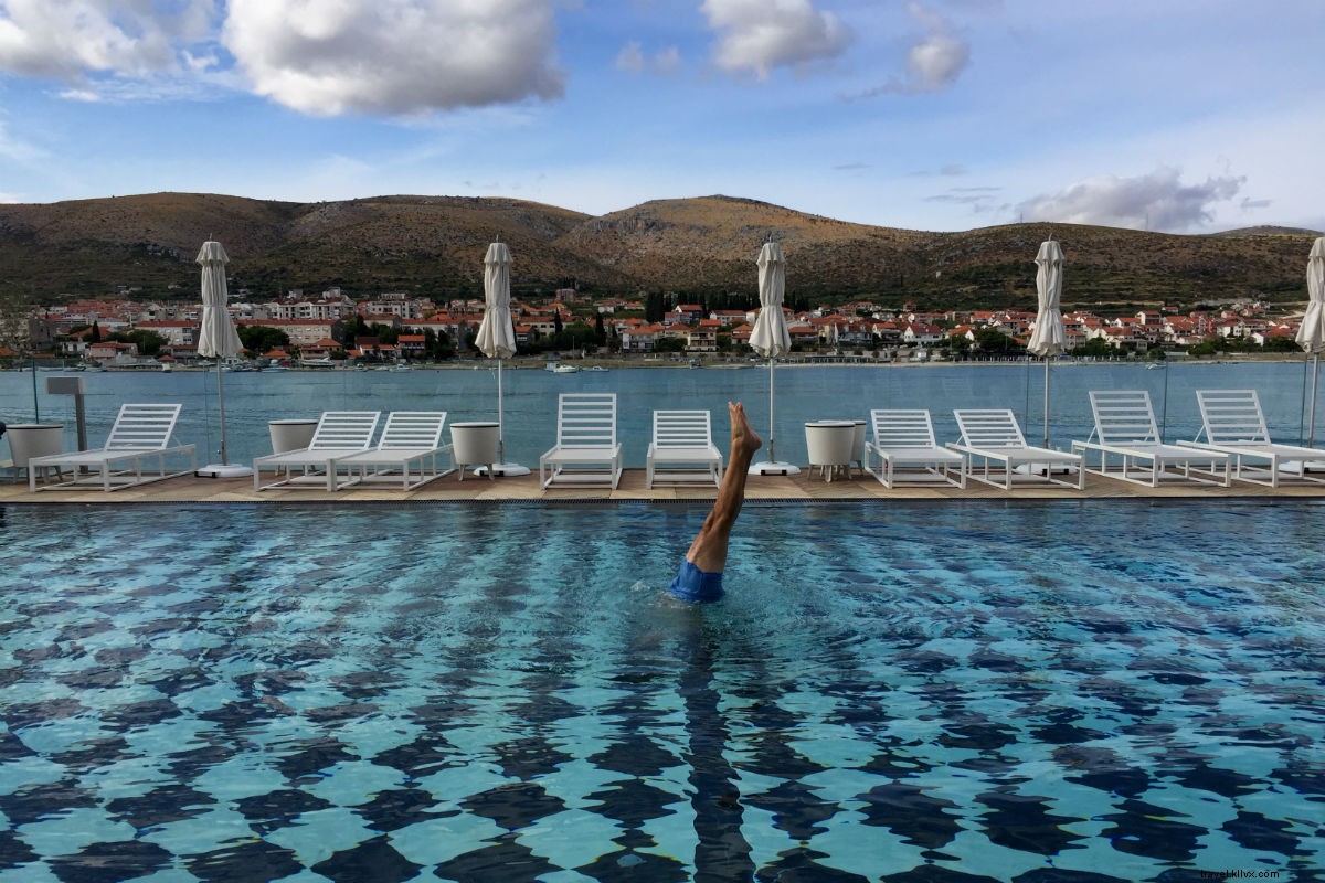 En la costa adriática de Croacia, Este pequeño hotel elegante hace olas 