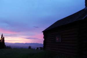 Air Terjun Kegelapan di Montana 