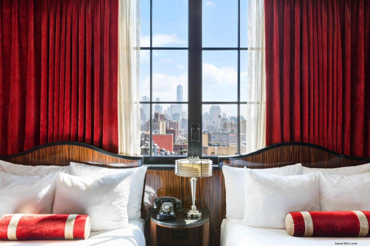 Due caminetti sono meglio di uno:un hotel di New York fatto per soggiorni 