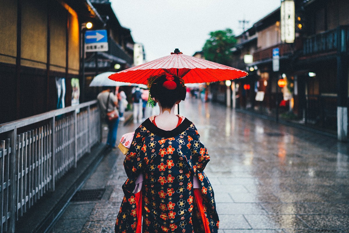 Come individuare una geisha 