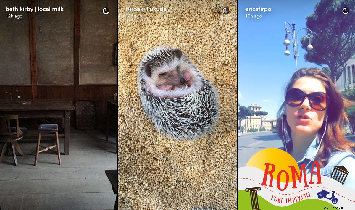 Passo dopo passo:un tutorial su Snapchat per i viaggiatori 