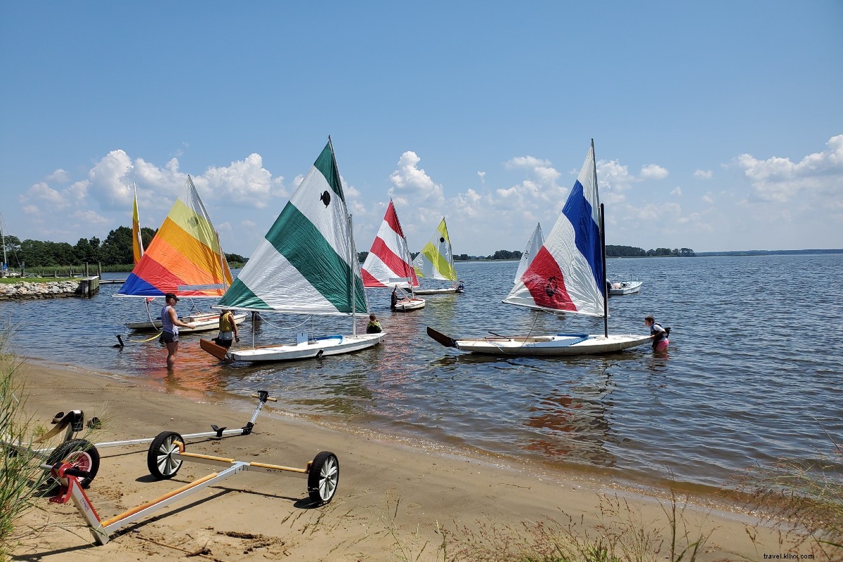 Verão na água:5 jornadas náuticas na Baía de Chesapeake 