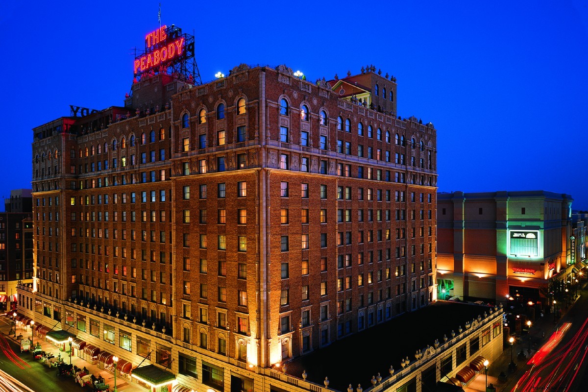 Este icono de Memphis es hotel a partes iguales y Duck Dynasty 