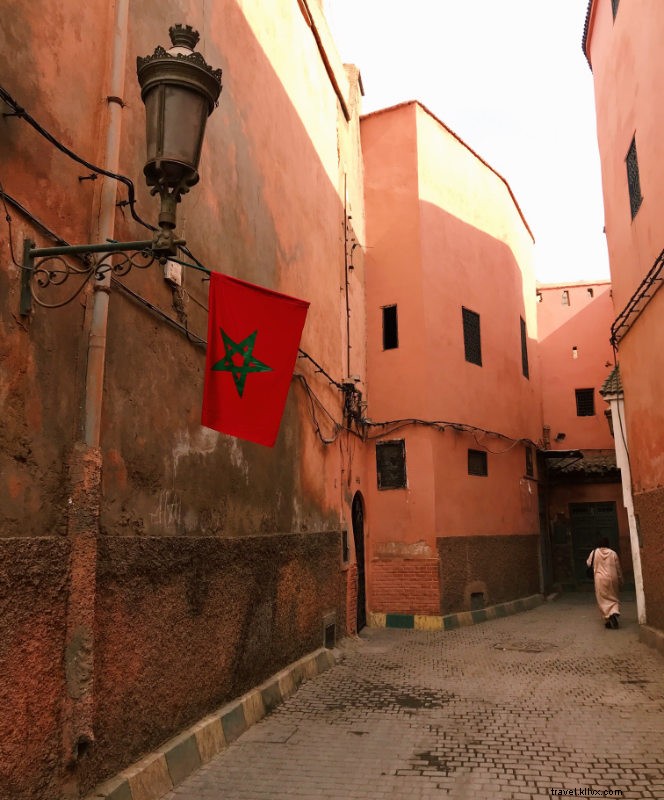Lo bueno y lo triste:visitar Marrakech durante el coronavirus 