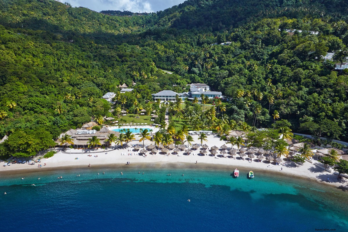 Com è dolce:Sugar Beach Resort a St. Lucia 