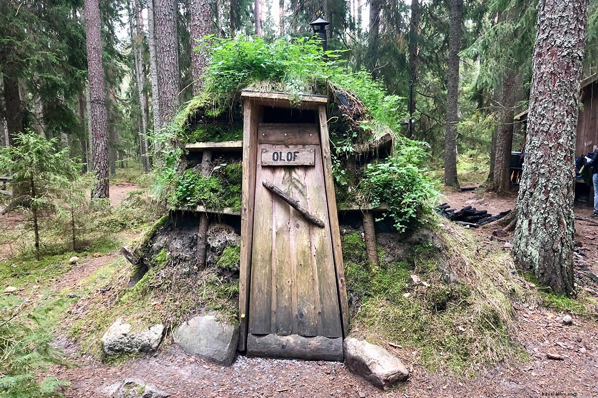 Quatre aventures trouvées uniquement dans la nature sauvage de la Suède 