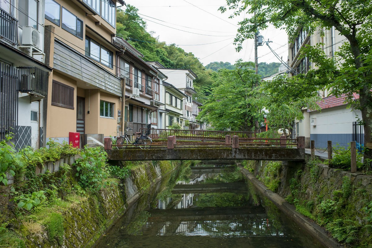 La più fredda città termale giapponese è appena fuori Kyoto 