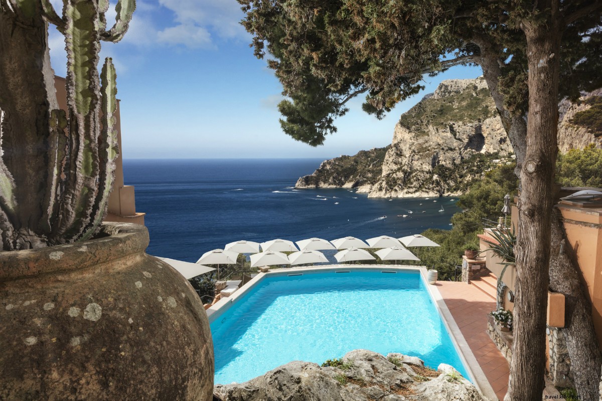Di Vila Tersembunyi di Capri ini, Anda Akan Memiliki Pemandangan Laut Untuk Diri Sendiri 
