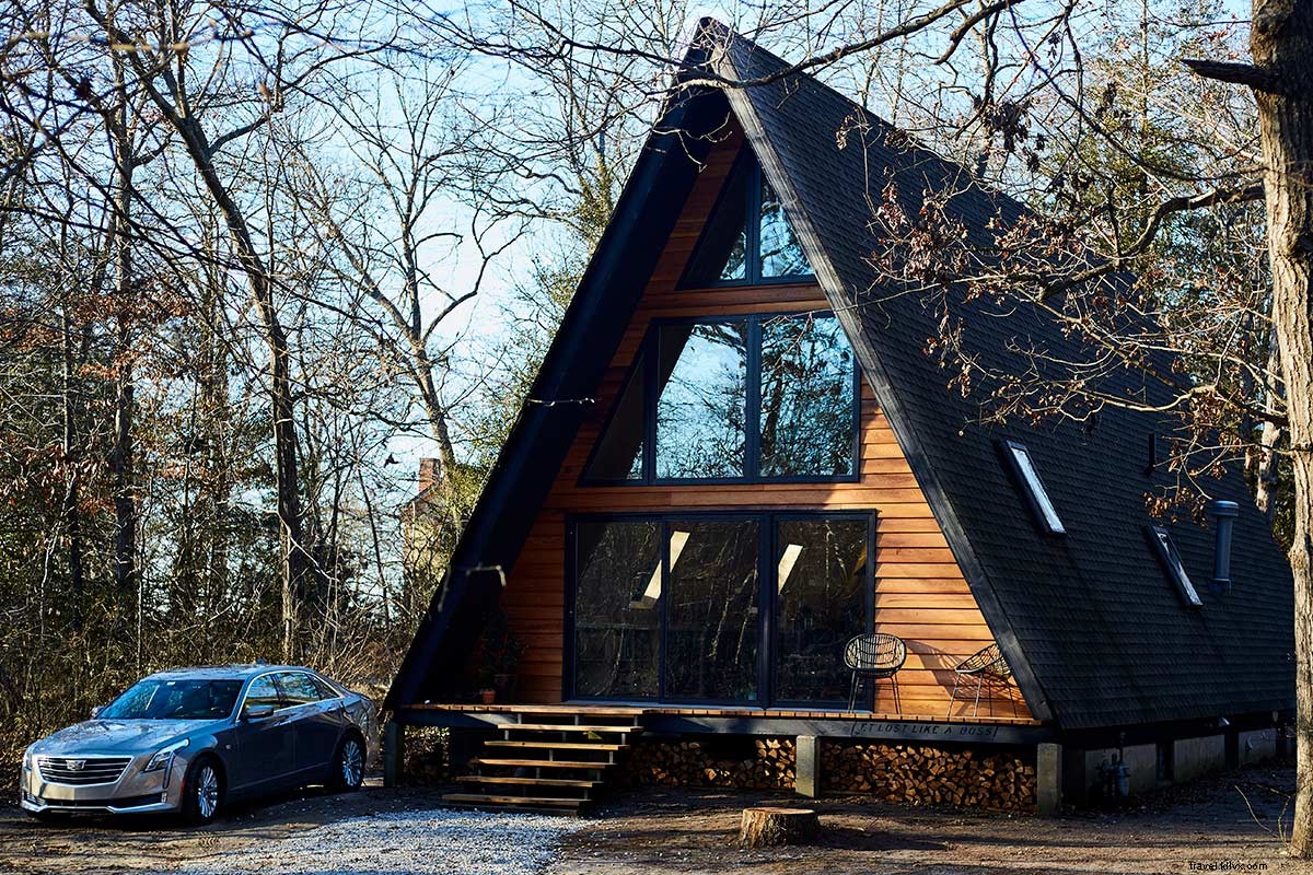 Séjournez dans la plus mignonne petite cabane des bois du New Jersey 