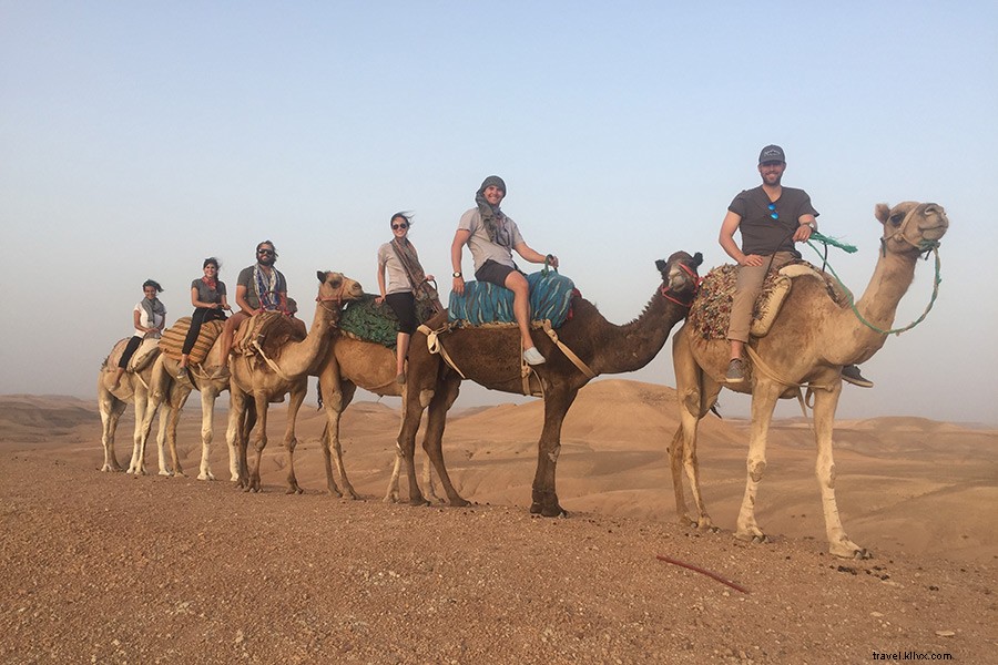 Un avventura glamping facile nel deserto marocchino 