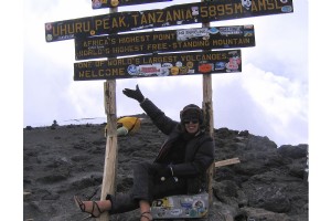 Usé tacones de aguja en el Kilimanjaro 