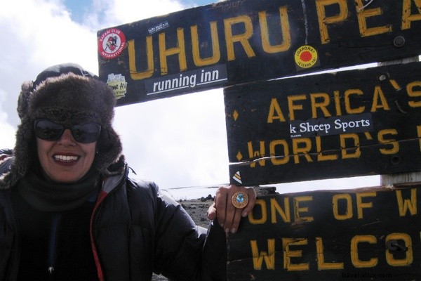 Indossavo tacchi a spillo sul Kilimangiaro 